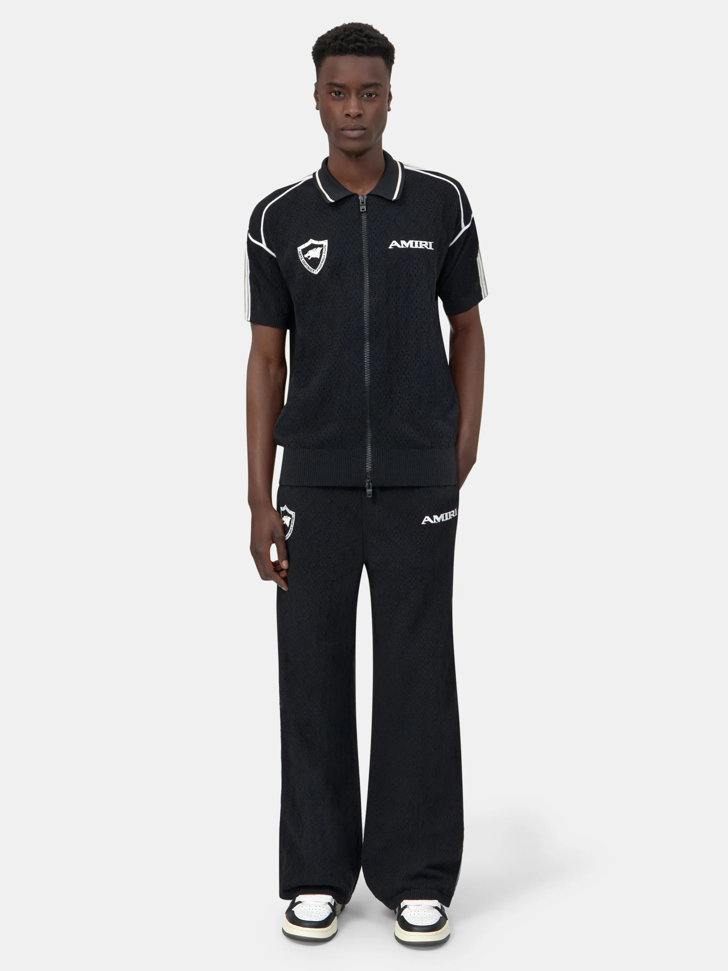 AMIRI SPORT ZIP SHIRT - Black - Image 2