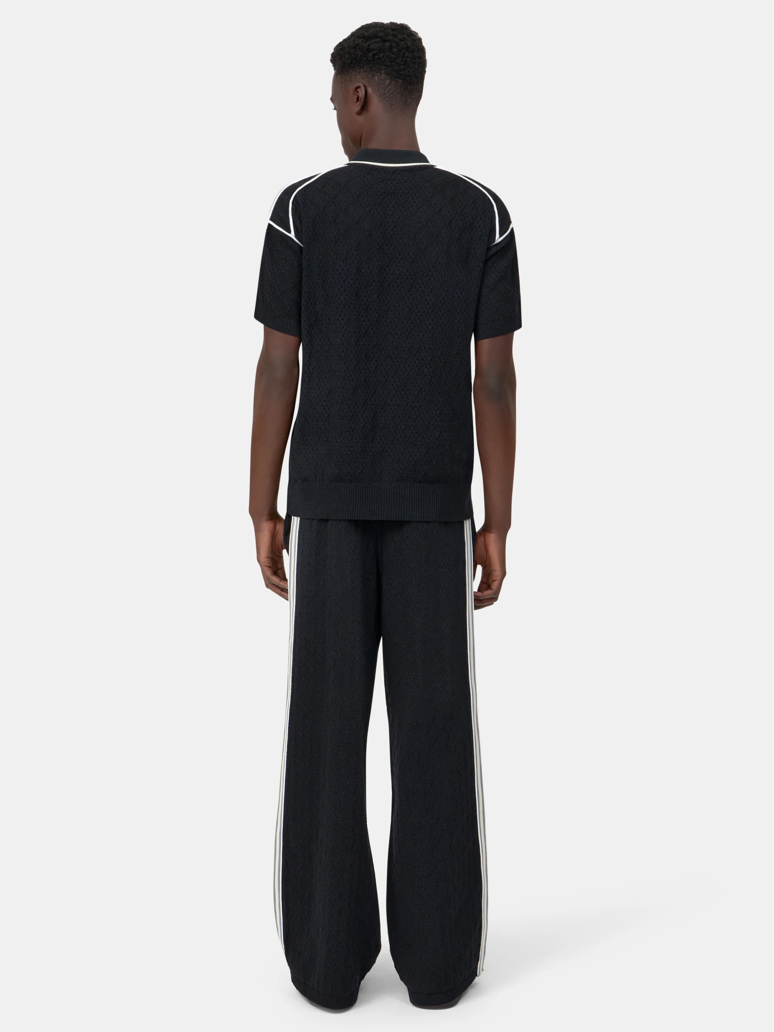 AMIRI SPORT ZIP SHIRT - Black - Image 4