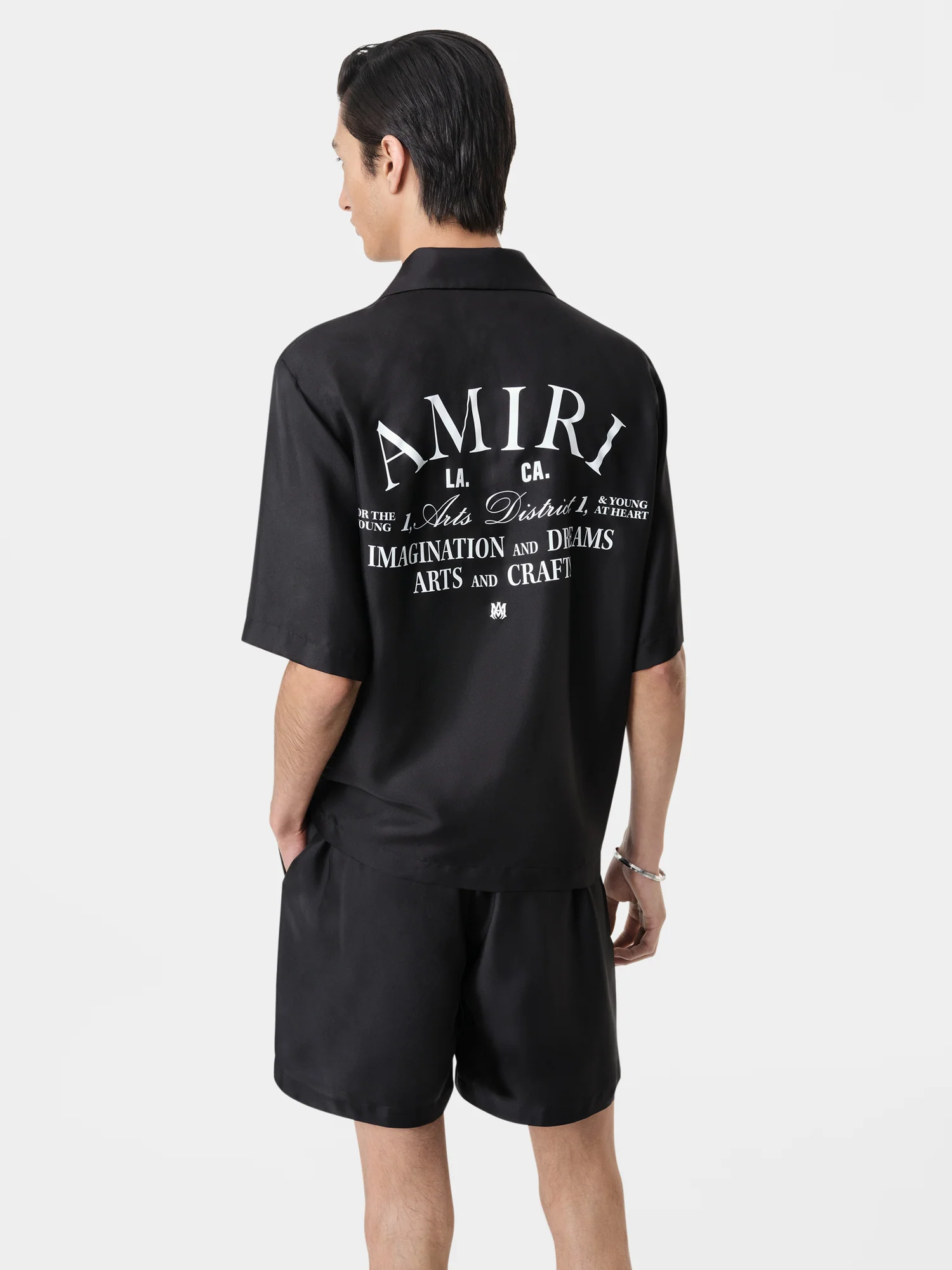 ARTS DISTRICT BOWLING SHIRT - Black - Image 4