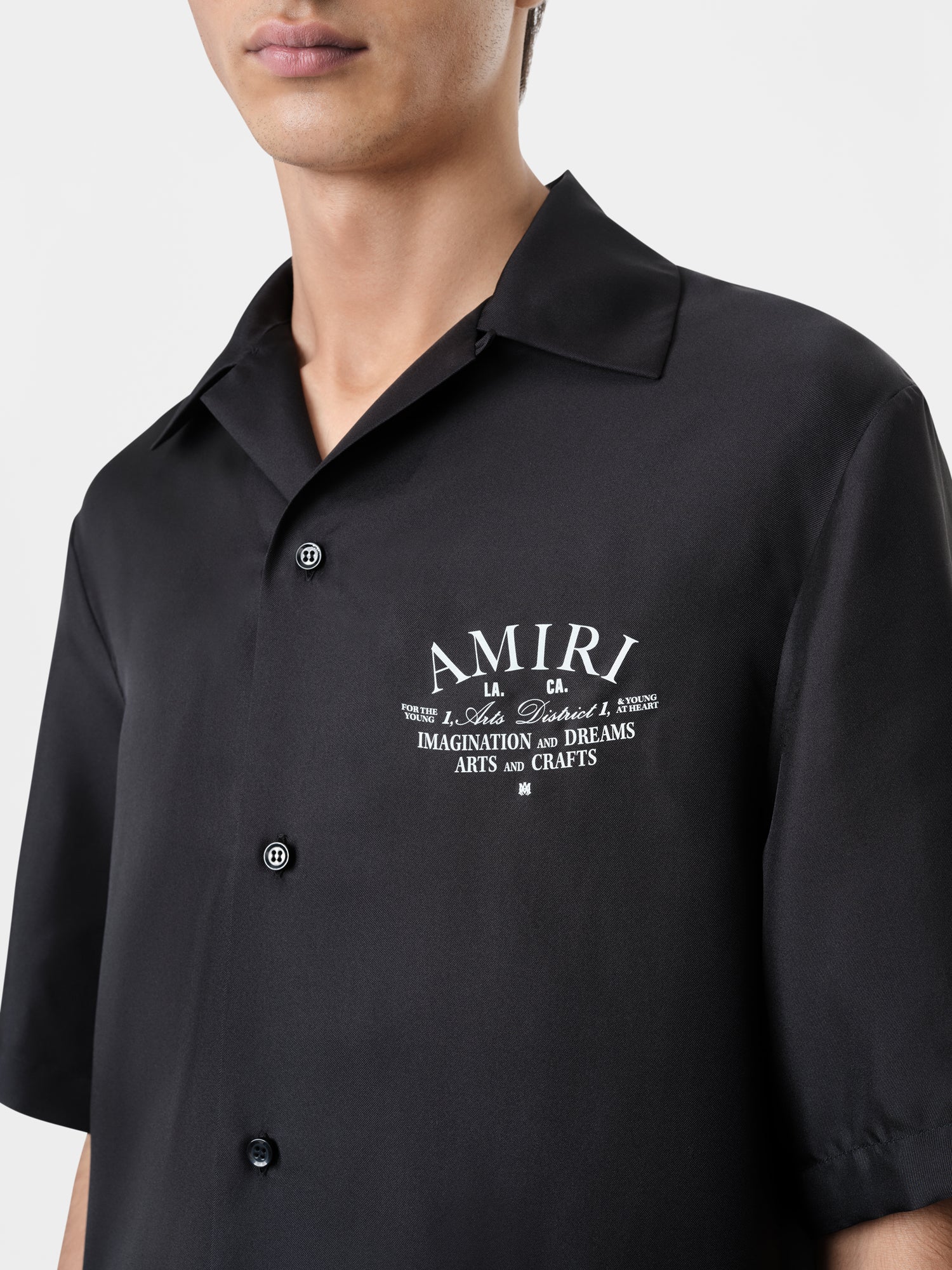 ARTS DISTRICT BOWLING SHIRT - Black - Image 5