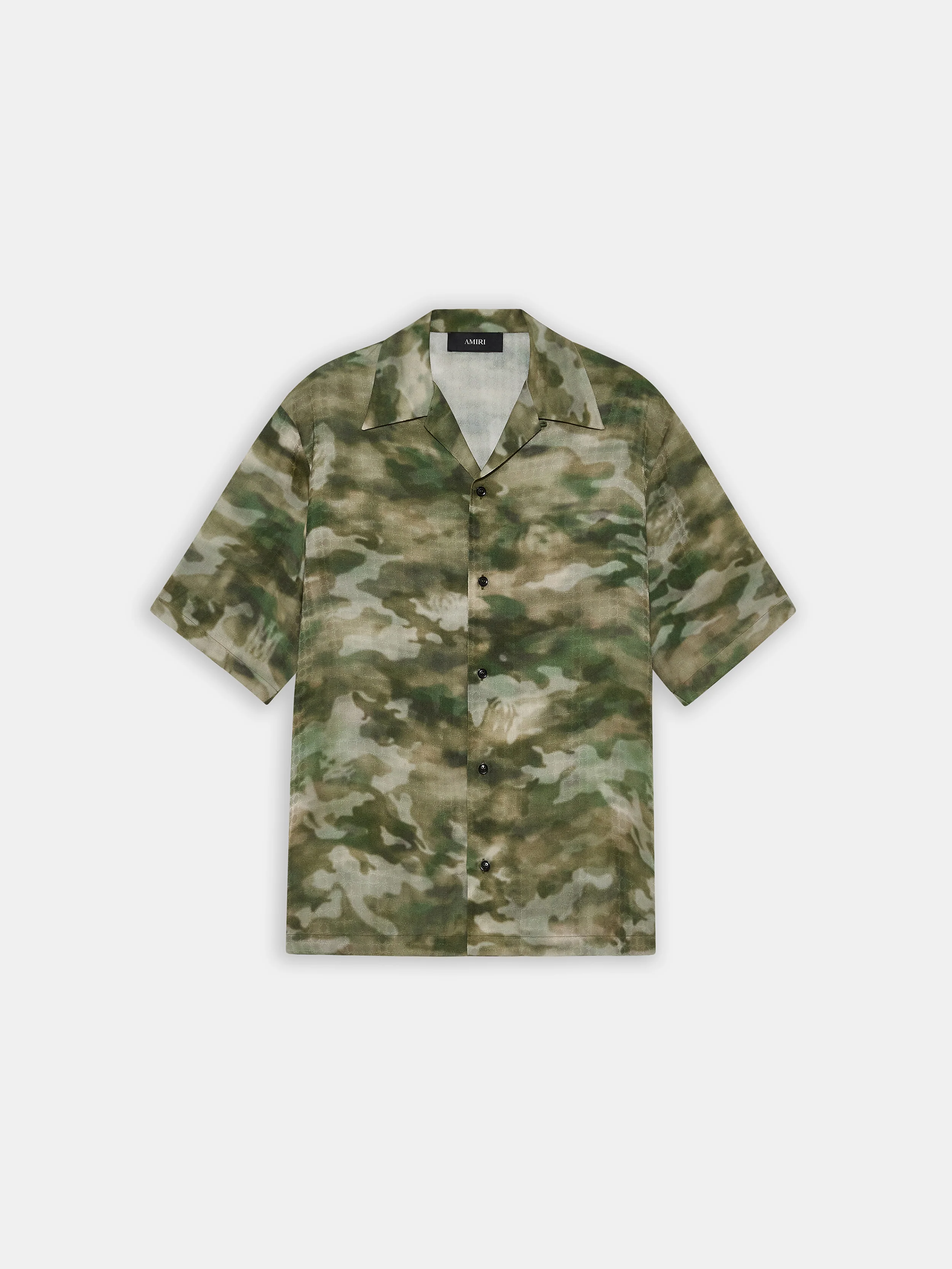 MA QUAD CAMO CAMP SHIRT - Natural