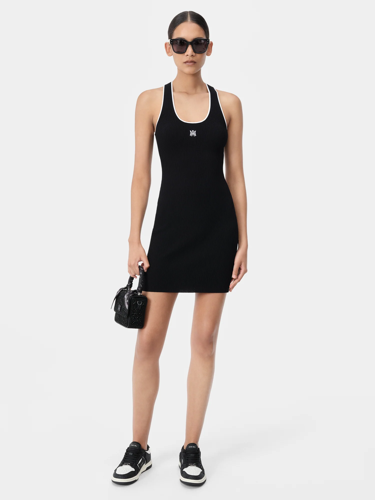 WOMEN - WOMEN'S MA MINI DRESS - Black - Image 2