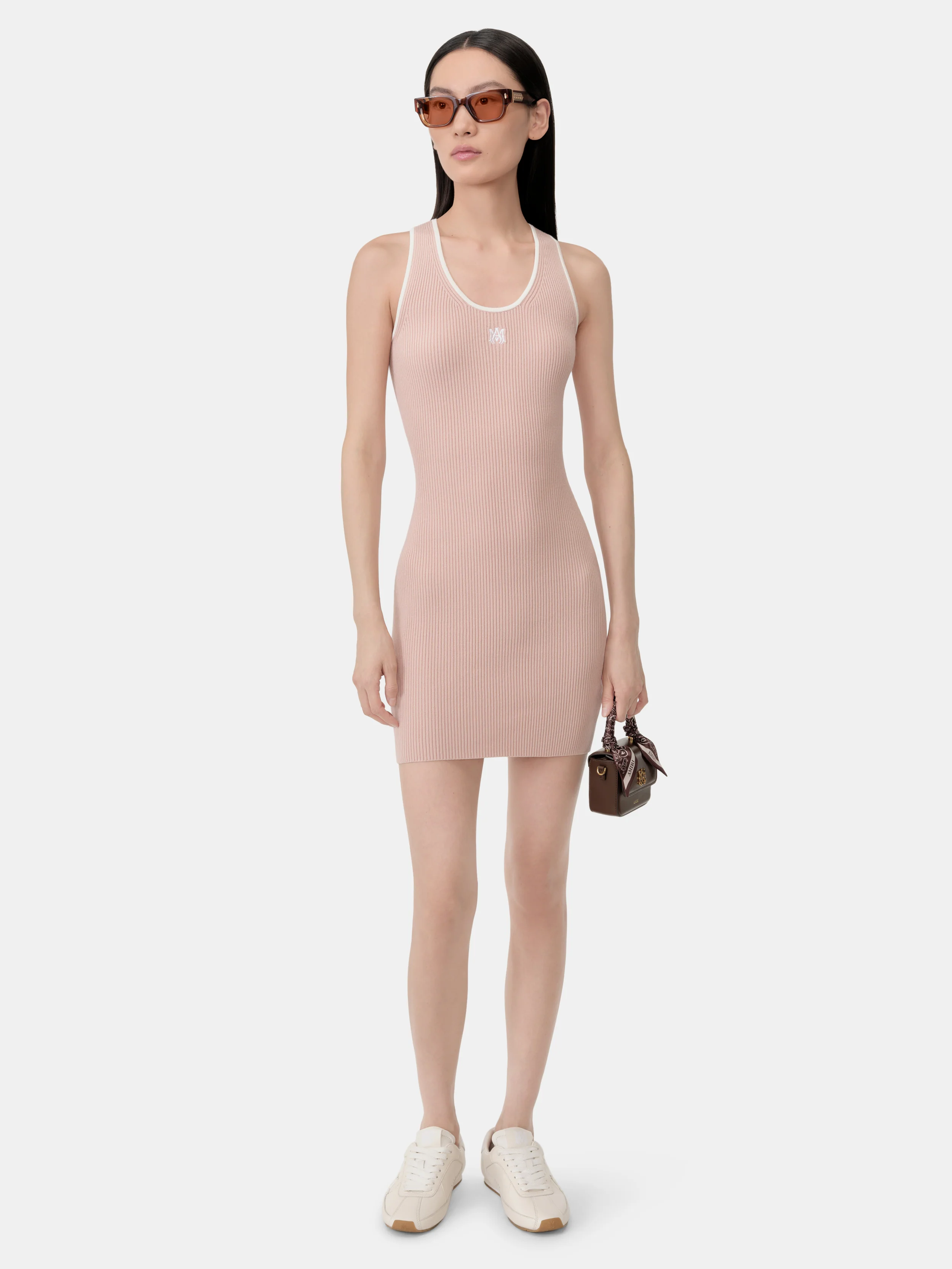 WOMEN - WOMEN'S MA MINI DRESS - Dusk Pink - Image 5